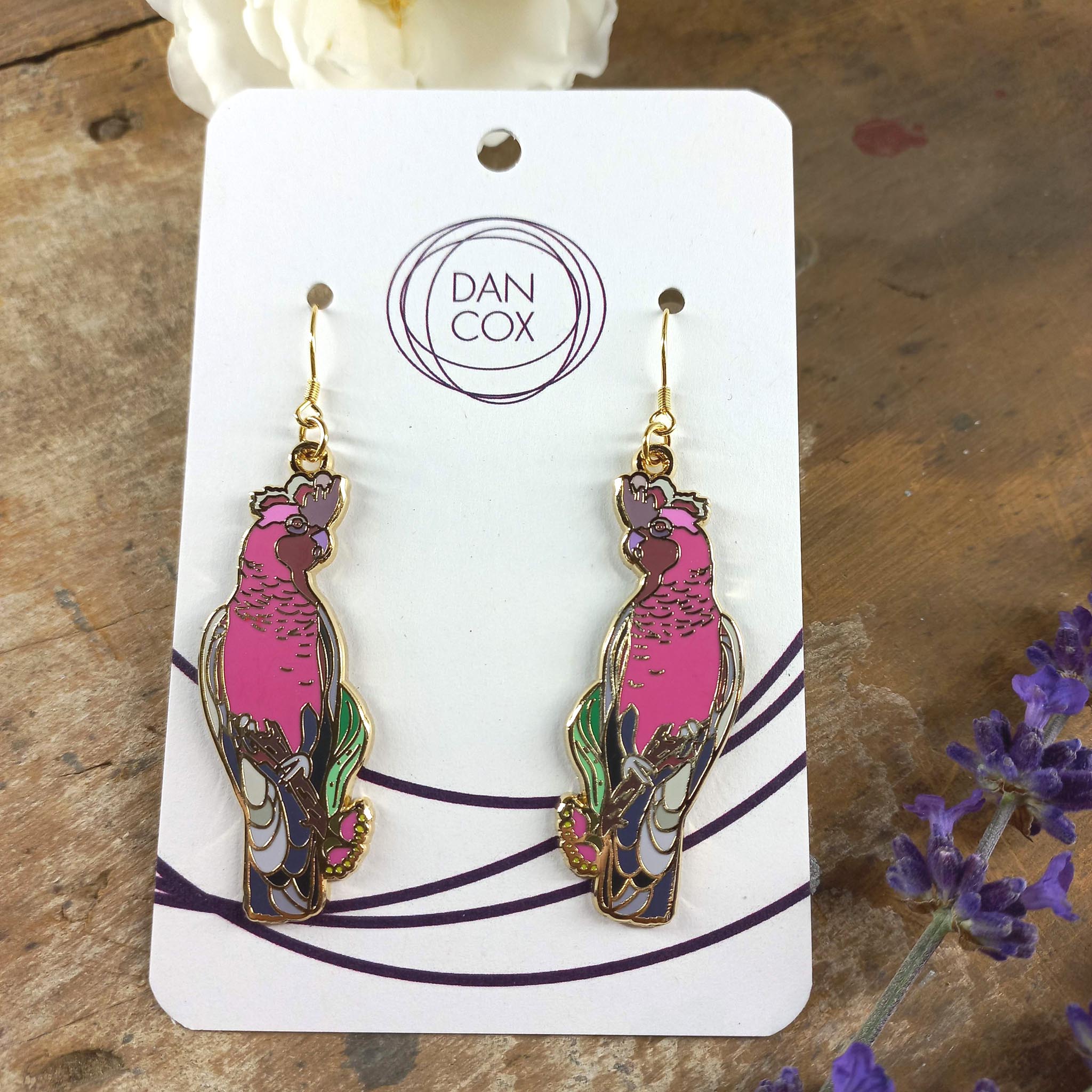 Galah Earrings