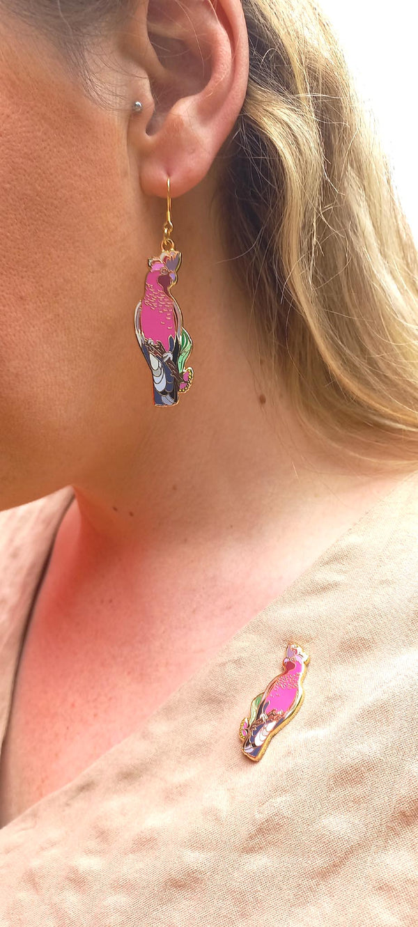 Galah Earrings