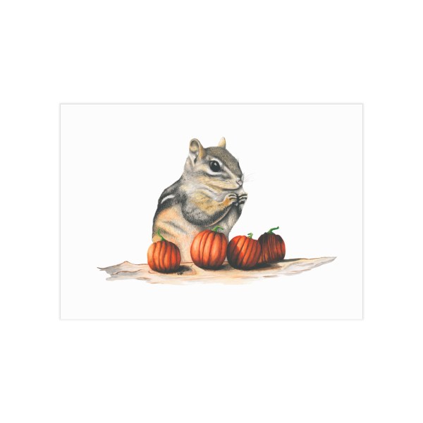 Chipmunk Print
